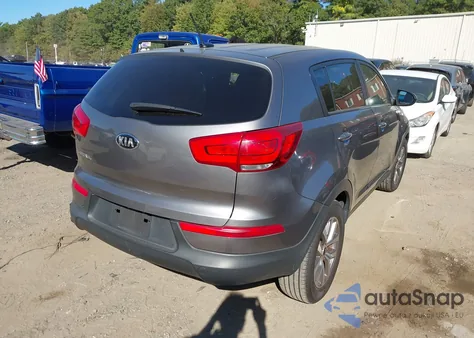 2016 Kia Sportage Lx из США, поврежденный, VIN KNDPBCAC2G7829267